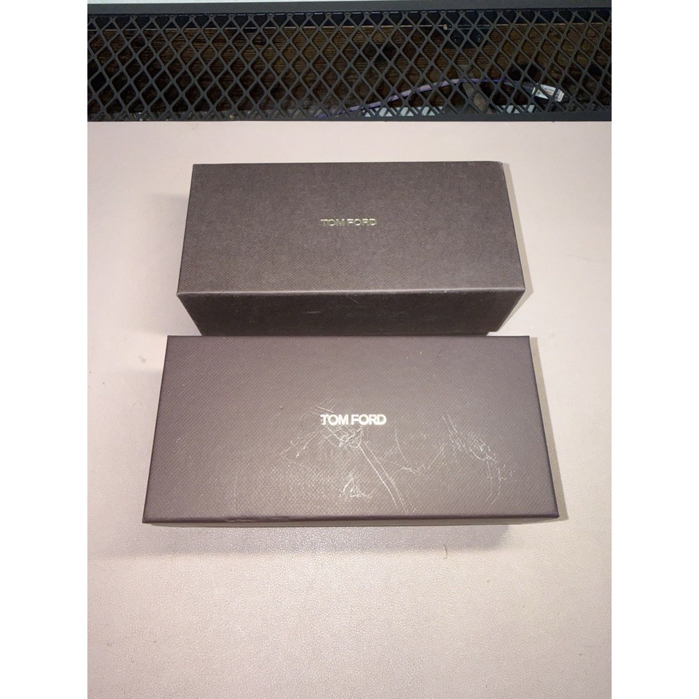 2 Tom Ford Empty Sunglasses Gift Box Only EMPTY Fast Safe Ship In Same Condition
